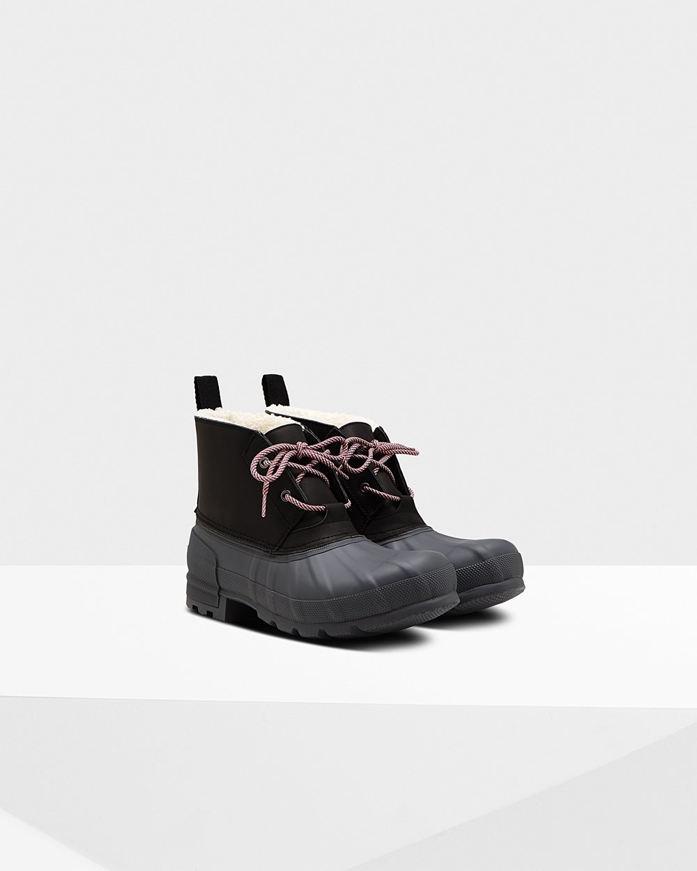 Botins Hunter Homem Pretas/Cinzentas - Original Short Insulated - 69KBMIXPR